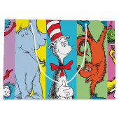 Grand Sac Cadeau Dr Seuss | Tranche de caractères (Dos)