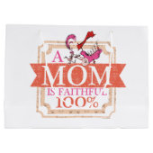 Grand Sac Cadeau Dr Seuss | Une Mère Est Fidèle 100% (Dos)