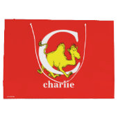 Grand Sac Cadeau Dr Seuss's ABC : Letter C - White | Add Your Name (Dos)