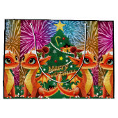 Grand Sac Cadeau Dragon de perles (Dos)