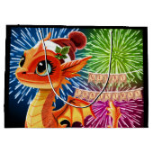 Grand Sac Cadeau Dragon de perles (Dos)