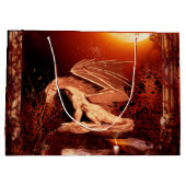 Grand Sac Cadeau Dragon merveilleux (Dos)