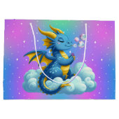 Grand Sac Cadeau Dragon mignon/Whimsical (Dos)