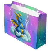 Grand Sac Cadeau Dragon mignon/Whimsical (Dos Angle)