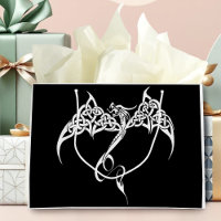 Dragon Tribal Celtique Entrelacs Noir Blanc Fantas