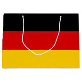 Grand Sac Cadeau Drapeau allemand (Devant)