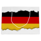 Grand Sac Cadeau Drapeau allemand (Devant)
