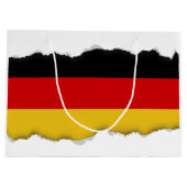 Grand Sac Cadeau Drapeau allemand (Dos)