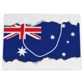 Grand Sac Cadeau Drapeau australien (Devant)