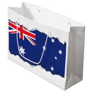 Grand Sac Cadeau Drapeau australien