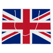 Grand Sac Cadeau Drapeau britannique (Devant)