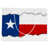 Grand Sac Cadeau Drapeau classique d'état du Texas (Dos)
