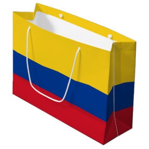 Grand Sac Cadeau Drapeau Colombie - Bandera De Colombia