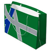 Grand Sac Cadeau Drapeau d'Albany, Oregon (Dos Angle)