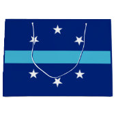 Grand Sac Cadeau Drapeau d'Anaheim, Californie (Devant)