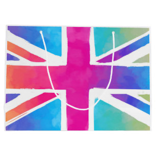 Grand Sac Cadeau Drapeau d'Angleterre
