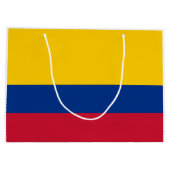 Grand Sac Cadeau Drapeau de Colombie (Dos)
