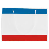 Grand Sac Cadeau Drapeau de Crimée (Dos)