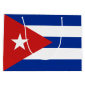 Grand Sac Cadeau Drapeau de Cuba (Dos)