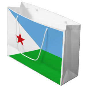 Grand Sac Cadeau Drapeau de Djibouti