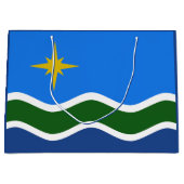 Grand Sac Cadeau Drapeau de Duluth, Minnesota (Devant)