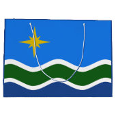 Grand Sac Cadeau Drapeau de Duluth, Minnesota (Dos)