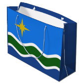 Grand Sac Cadeau Drapeau de Duluth, Minnesota (Dos Angle)