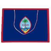 Grand Sac Cadeau Drapeau de Guam (Devant)