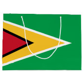 Grand Sac Cadeau Drapeau de Guyana (Dos)