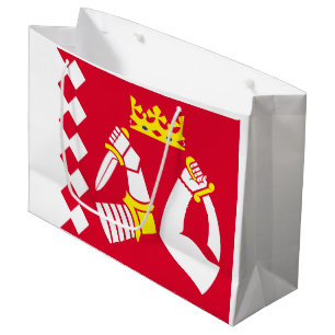 Grand Sac Cadeau Drapeau de la Carélie du Nord