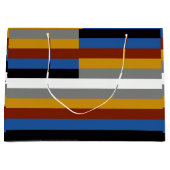 Grand Sac Cadeau Drapeau de la fierté des freaks (Devant)