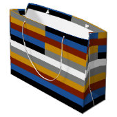 Grand Sac Cadeau Drapeau de la fierté des freaks (Dos Angle)