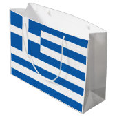 Grand Sac Cadeau Drapeau de la Grèce (Dos Angle)