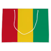 Grand Sac Cadeau Drapeau de la Guinée (Devant)