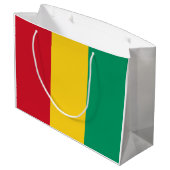 Grand Sac Cadeau Drapeau de la Guinée (Dos Angle)