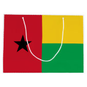 Grand Sac Cadeau Drapeau de la Guinée Bissau (Dos)