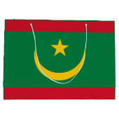 Grand Sac Cadeau Drapeau de la Mauritanie (Dos)