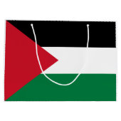 Grand Sac Cadeau Drapeau de la Palestine (Dos)