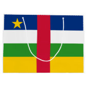 Grand Sac Cadeau Drapeau de la République centrafricaine (Dos)