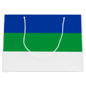 Grand Sac Cadeau Drapeau de la République de Komi (Devant)