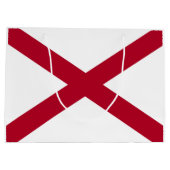 Grand Sac Cadeau Drapeau de l'Alabama (Dos)
