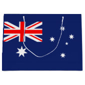 Grand Sac Cadeau Drapeau de l'Australie (Devant)