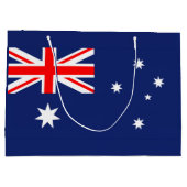Grand Sac Cadeau Drapeau de l'Australie (Dos)