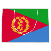 Grand Sac Cadeau Drapeau de l'Érythrée (Devant)