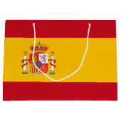 Grand Sac Cadeau Drapeau de l'Espagne (Devant)