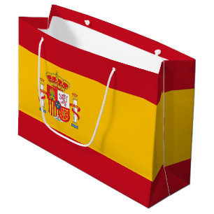 Grand Sac Cadeau Drapeau de l'Espagne