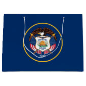 Grand Sac Cadeau Drapeau de l'État de l'Utah (Devant)