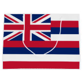 Grand Sac Cadeau Drapeau de l'État d'Hawaii (Devant)