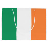 Grand Sac Cadeau Drapeau de l'Irlande (Dos)