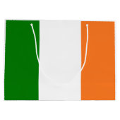 Grand Sac Cadeau Drapeau de l'Irlande Total (Dos)